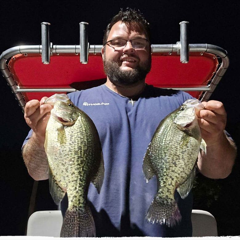 Fishing Instructor Jeremiah Graves With A Catch In Nashville